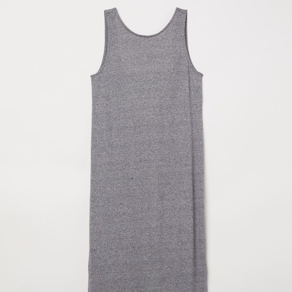 Gray, Midi divided H&M dress